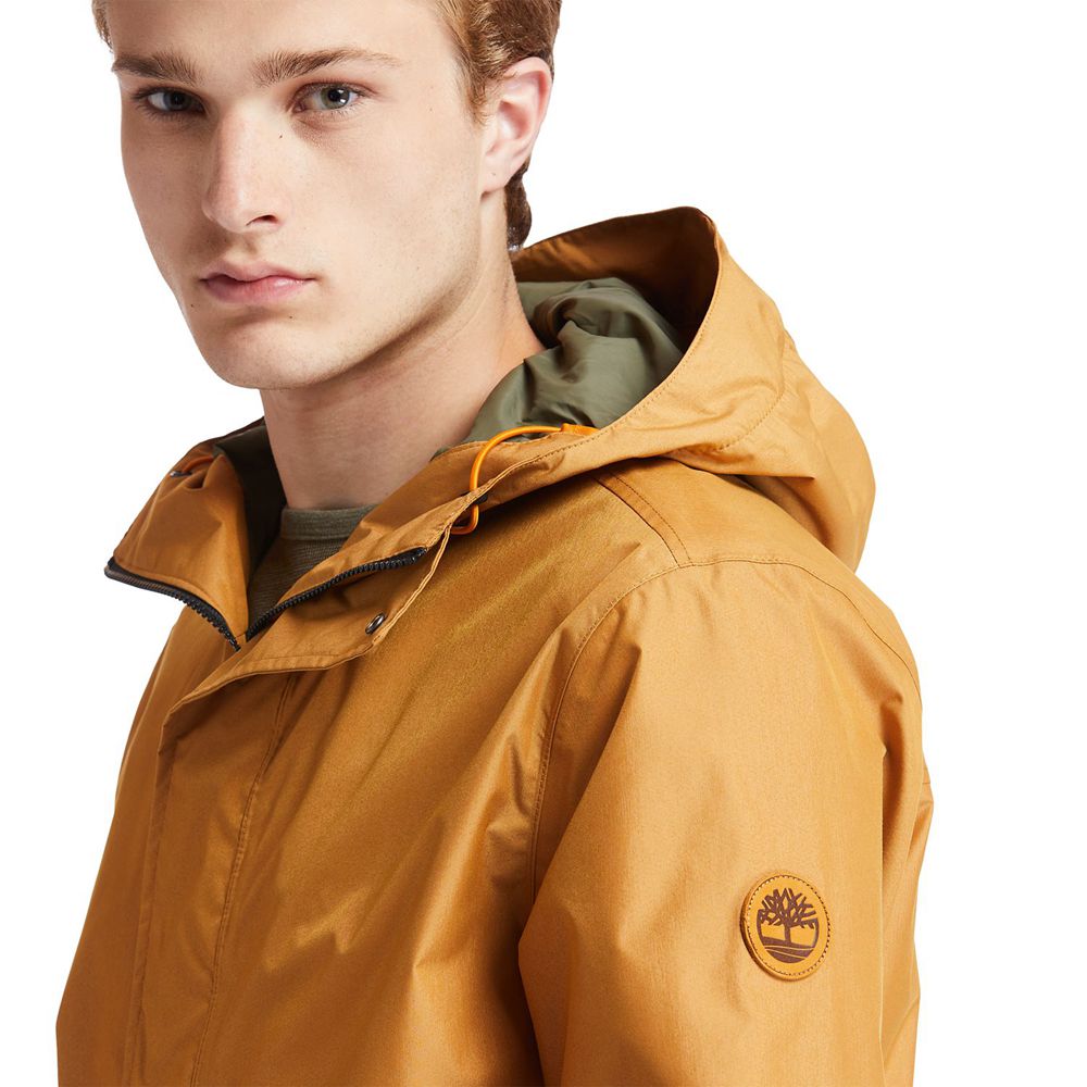 Chaquetas Timberland Argentina Hombre - Outdoor Heritage Waterproof Windbreaker - Marrones - MUTDNO-